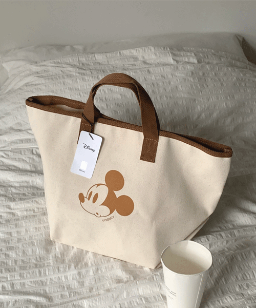 [디즈니정품] 미키 스퀘어 토트백 bag (3color)