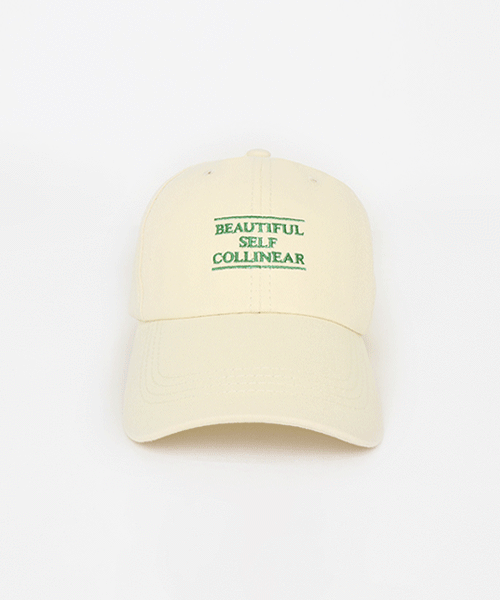 선데이 레터링 자수 볼캡 hat (2color)