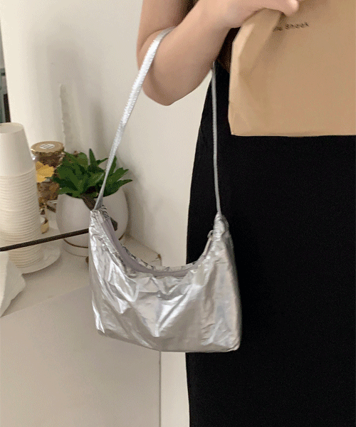 샤이닝 코팅 숄더백 bag (4color)