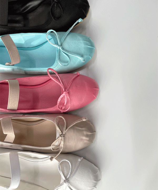 발레리나 리본 플랫슈즈 shoes (5color)